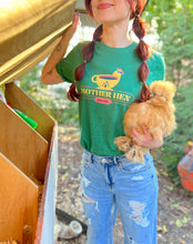 Load image into Gallery viewer, Green Mother Hen Logo Tea-shirt
