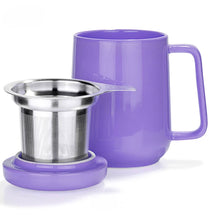 Load image into Gallery viewer, Purple Porcelain Mug Infuser 19oz (Matte Finish)
