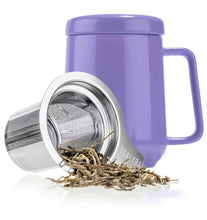 Load image into Gallery viewer, Purple Porcelain Mug Infuser 19oz (Matte Finish)
